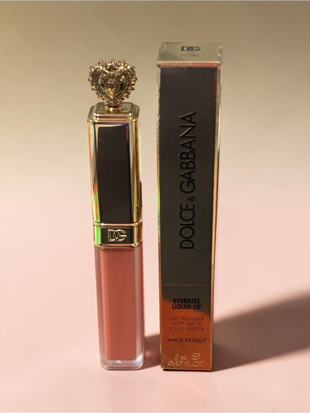 Dolce & Gabbana Everkiss Liquid Lip - Dusty Nude Pink